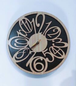 Wall clock face