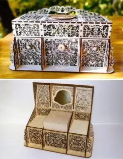 jewelry box assembly model