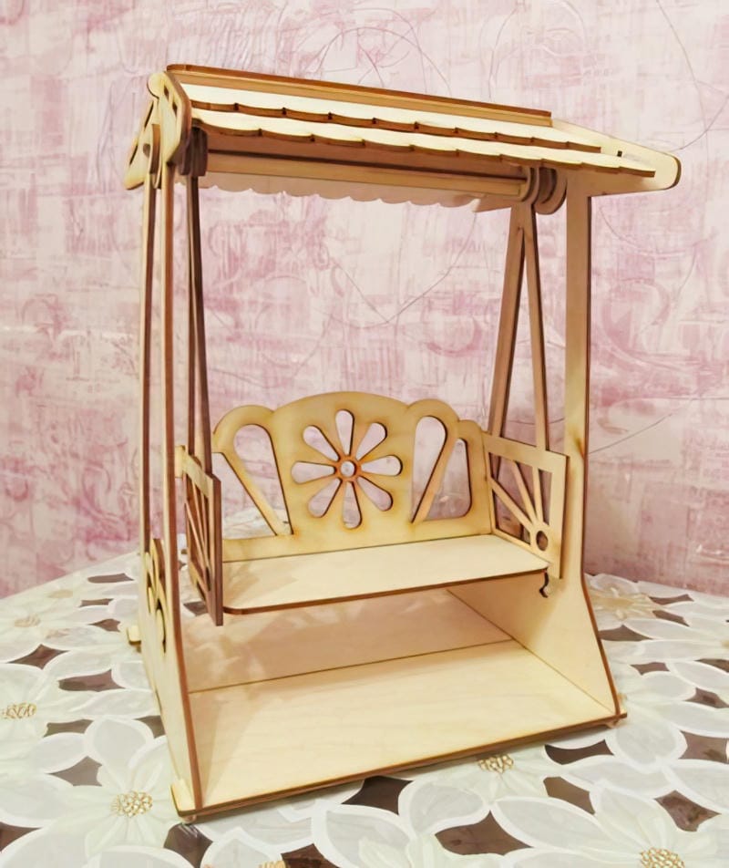 Barbie Swing - Free download vector file Laser cut and CNC cut, 3 axis CNC, Cut Wood