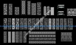 CNC partition pattern