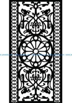 Decorative Screen Pattern 38