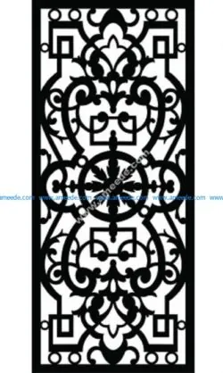 Decorative Screen Pattern 44