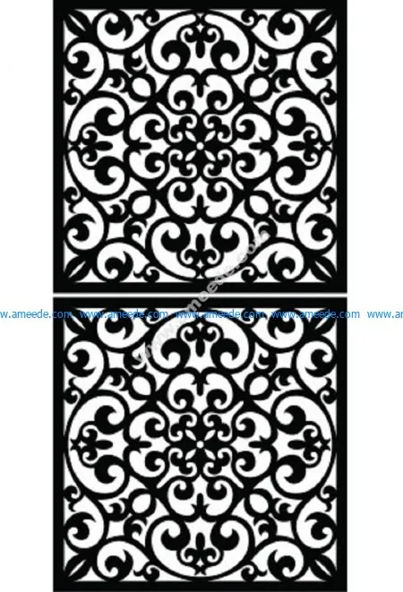 Decorative Screen Pattern 46