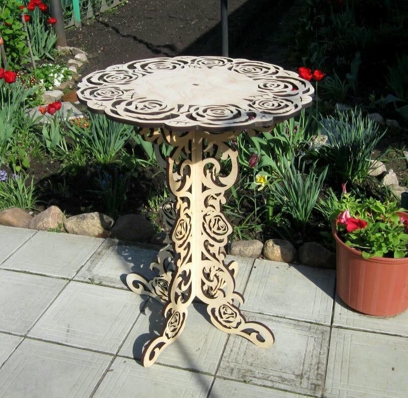 Home Decoration Ornamental Round Table