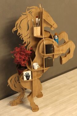 Horse Table plan laser cut wood designs