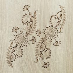 Indian Ornament – Free download vector file Laser cut Wood