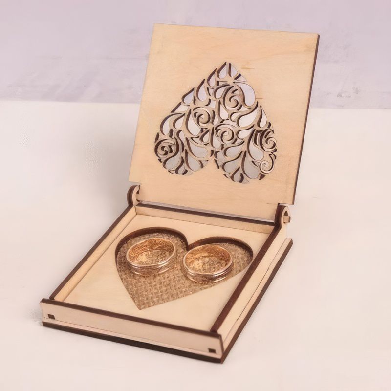 Laser cut wooden jewelry box plans Free download vector file Laser cut and CNC cut, 3axis CNC, Cut Wood