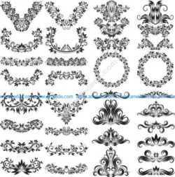 Ornate Decorative Design Elements Free