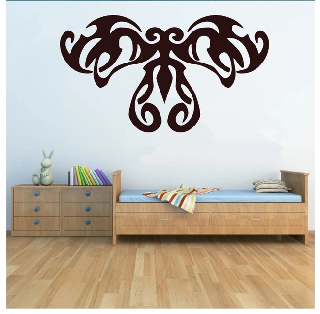 Pattern of ghost butterfly E0002590 file cdr and dxf pdf free vector download for laser cut