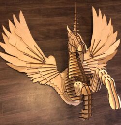 Pegasus for laser cutting