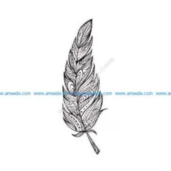 Simple feather