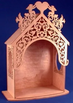 Angel Display Stand Laser Cut