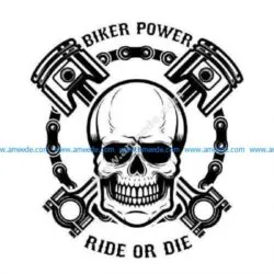 Biker power plaque