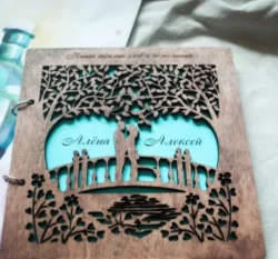 Laser Cut Book Cover