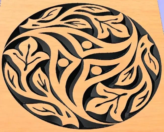 Box pattern - Free download vector file Laser cut and CNC Cut Wood