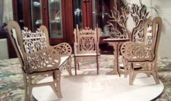 Laser Cut Chair Bench Sofa