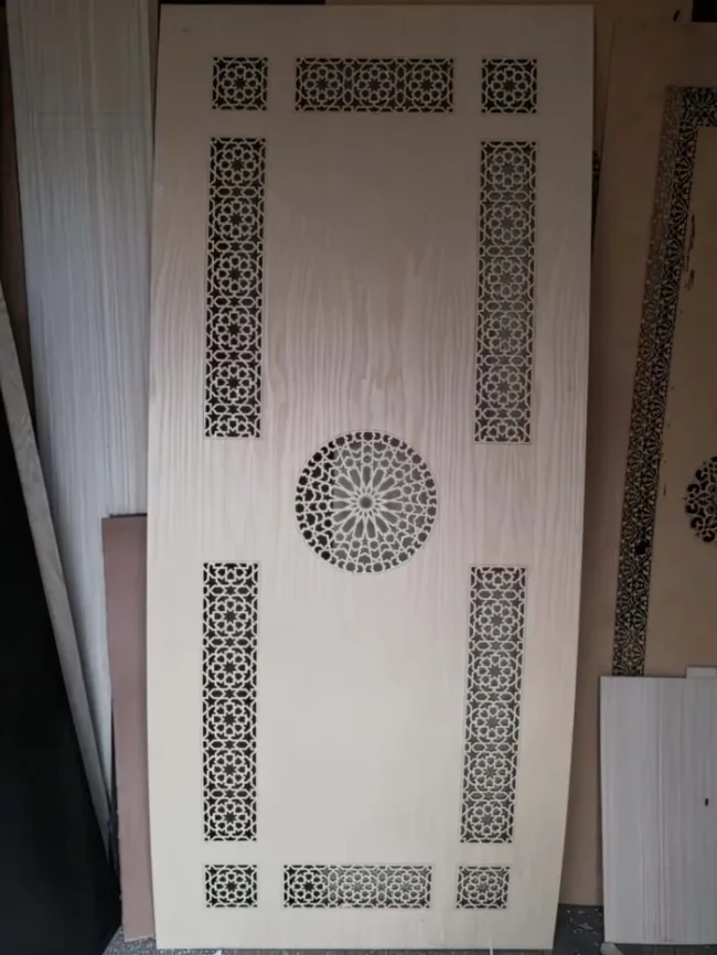 Door pattern - Free download vector file Laser cut and CNC Cut Wood