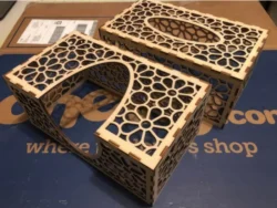 Laser Cut Tissue Box