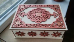 Laser Cut Wooden Box Template