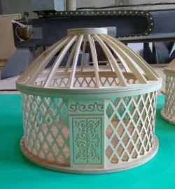 Yurt Box – vector file Laser cut and CNC Cut Wood