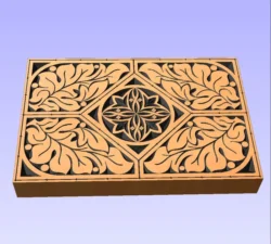 Decorate box dxf file