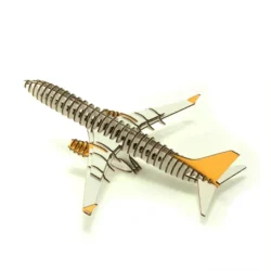 Laser Cut Airplane 3D Puzzle