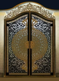 Door sample – Free download vector file Laser cut and CNC Cut Wood