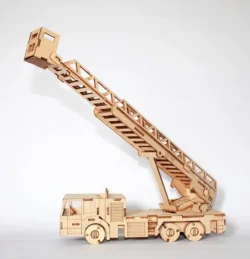 Laser Cut Fire Brigade Ladder Truck