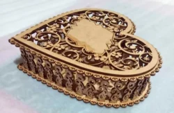 Laser Cut Jewelry Box