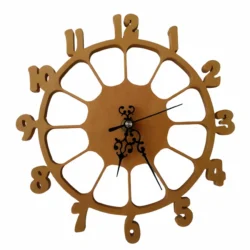 Laser Cut Wall Clock