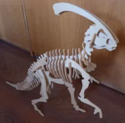 Parasaurolophus 3D Wooden Puzzle