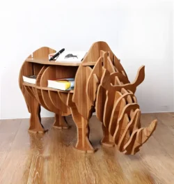 Rhino Shelf 8mm – Free download vector file Laser cut and CNC Cut Wood