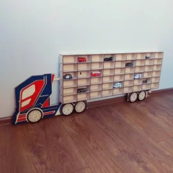 Vector Laser Cut Shelf Truck