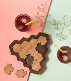 Wood Coasters – Free download vector file Laser cut and CNC Cut Wood