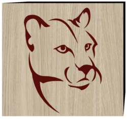 African jaguar symbol E0003198 file cdr and dxf free vector download for print or laser engraving machines