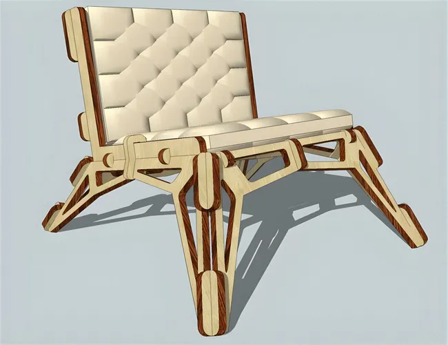 Chair Sofa E0003145 free download vector files Laser cut and CNC cut wood