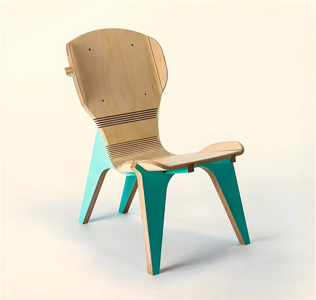 Chair Template E0003147 free download vector files Laser cut and CNC cut wood