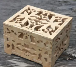 Chess Box – Free download vector file Laser cut and CNC Cut Wood