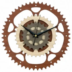 Gear Clock – Free download vector file Laser cut and CNC Cut Wood