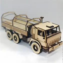 Kamaz Truck – Free download vector file Laser cut and CNC Cut Wood