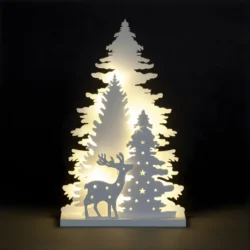 Lamp Deer In The Forest