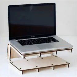 Laptop Stand – Free download vector file Laser cut and CNC Cut Wood