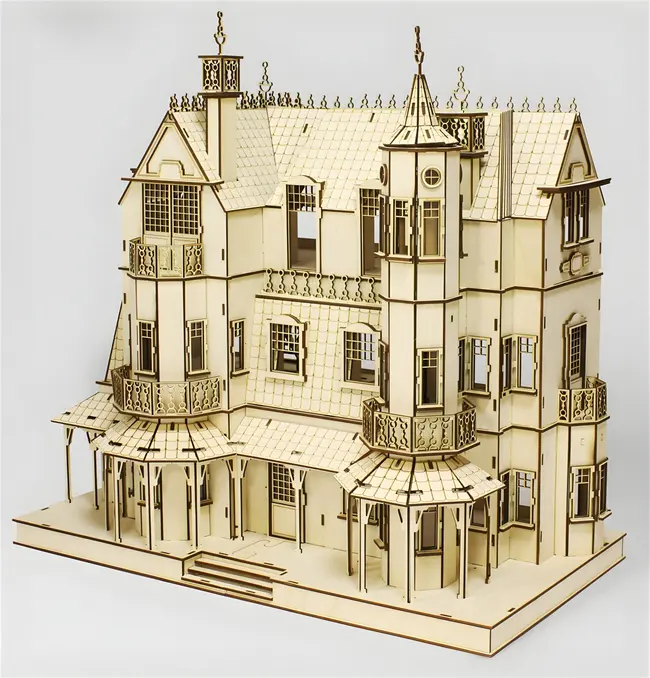 Laser Cut Baskerville Hall