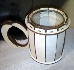 Laser Cut Cup Holder