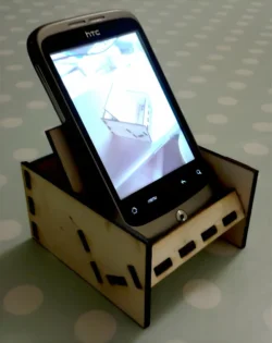 Laser Cut Mobile Phone Stand