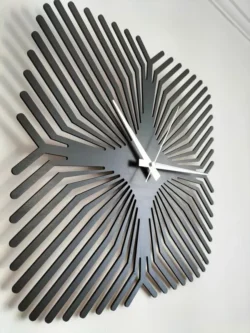 Laser Cut Pattern Clock