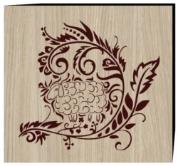 Sheep pattern E0003249 file cdr and dxf free vector download for print or laser engraving machines