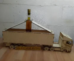 Wooden Gift Box Truck