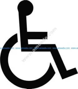 wheelchair person icon