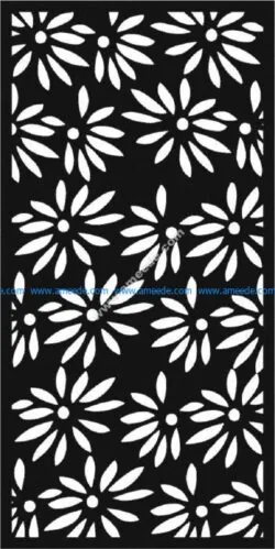 Decorative Privacy Panel Pattern